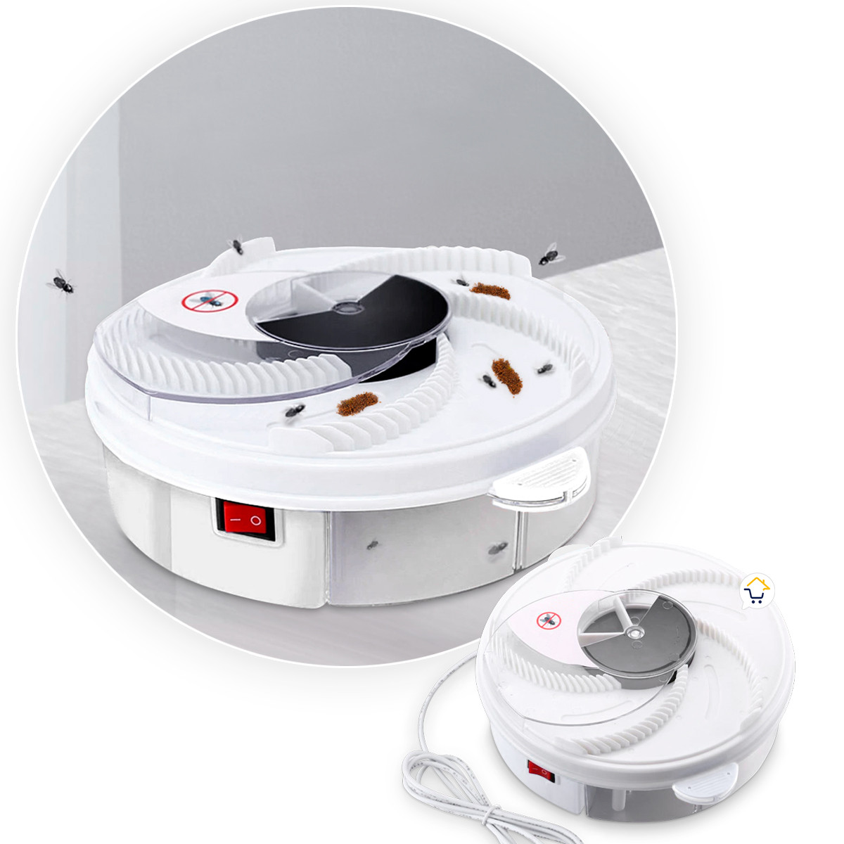 Miniatura 8 de Atrapa Moscas Electrico USB Trampa YD218